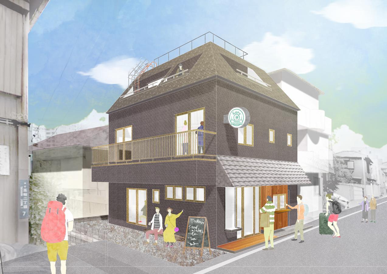Koru Takanawa Gateway Hostel, Cafe&Bar Tokio Exterior foto